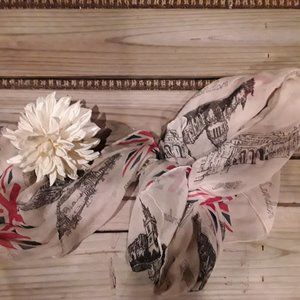 Infinity Scarf London England British Theme